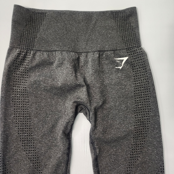 Gymshark Vital Seamless High-Waisted Leggings Women’s Size Small Gray - Picture 4 of 8